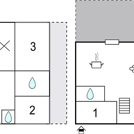 3 Bedroom Cozy In Ferienhaus *